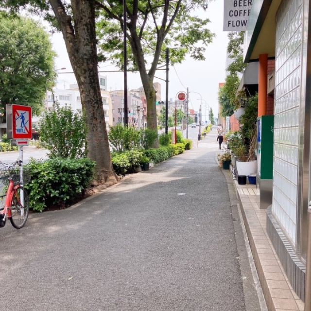 田口ビル ビル前面道路