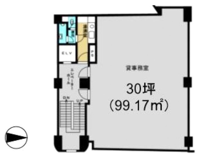 今井第5ビル4F 間取り図