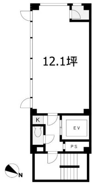 ノアーズアーク虎ノ門9F 間取り図