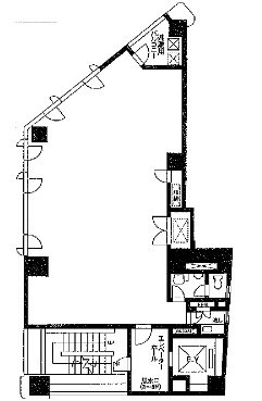 BIC赤坂ビル6F 間取り図