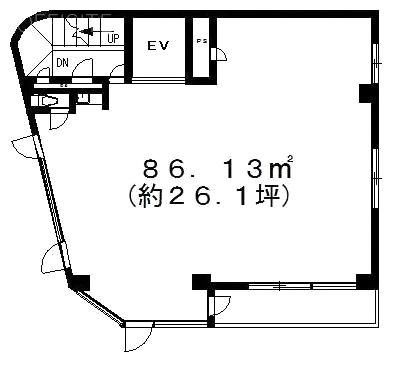 S&Kビル3F 間取り図