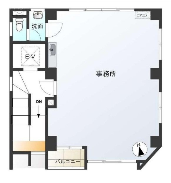 堀ビル3F 間取り図