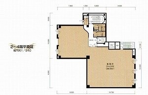 大野屋京橋ビル3F 間取り図