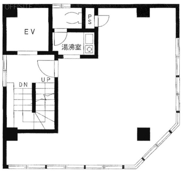 島村ビル3F 間取り図