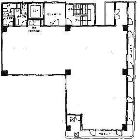 ユニゾ日本橋富沢町洋和ビル6F 間取り図