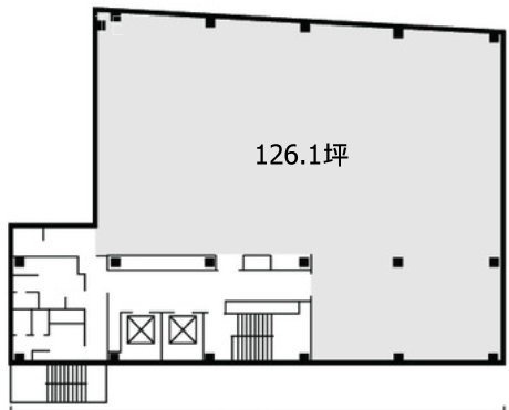 日本橋アイティビル7F 間取り図