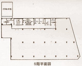 コリドースクエア銀座7丁目7F 間取り図