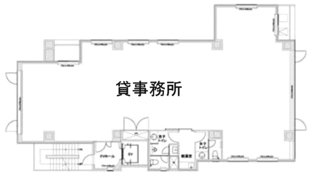 アビスタ市ヶ谷ビル5F 間取り図