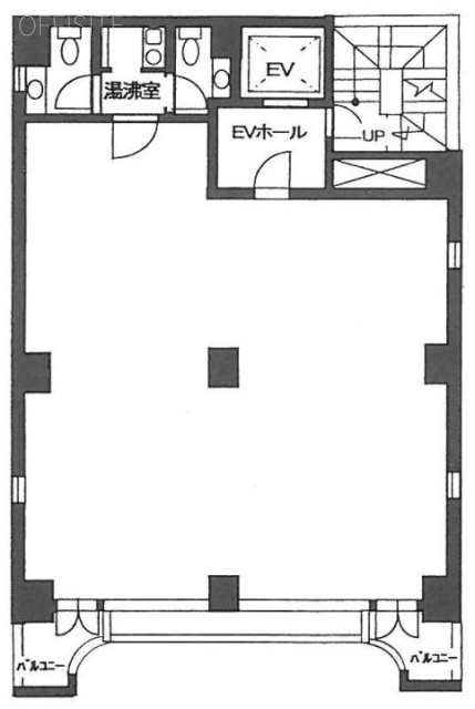 神田坂田ビル8F 間取り図