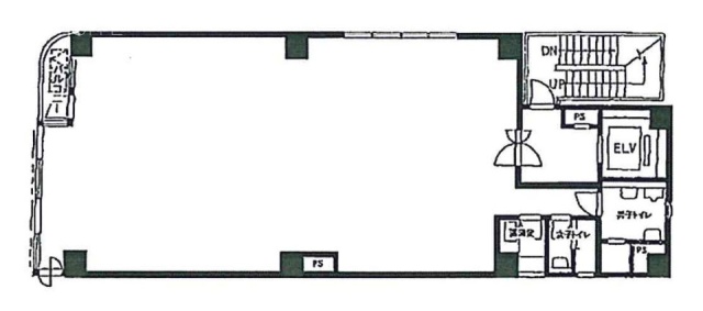 日東九段ビル8F 間取り図