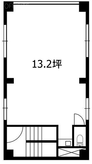 新虎ビル5F 間取り図