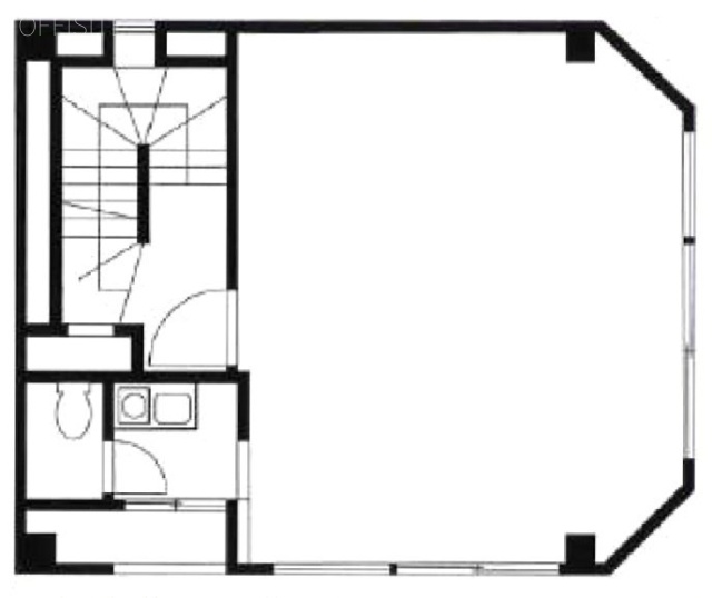 南部ビル4F 間取り図