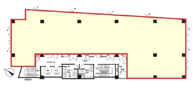 Daiwa日本橋堀留町ビル4F 間取り図