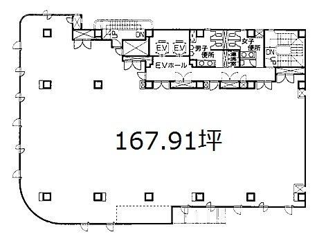 大塚S&Sビル6F 間取り図