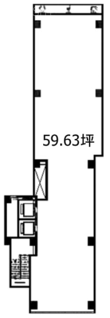 近畿建物銀座ビル4F 間取り図