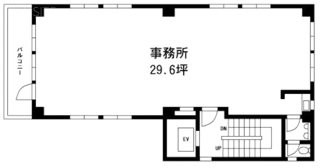 ほていビル2F 間取り図