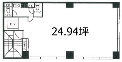 澤田ビル4F 間取り図