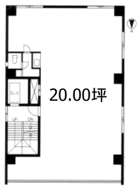 小宮山ビルB1F 間取り図