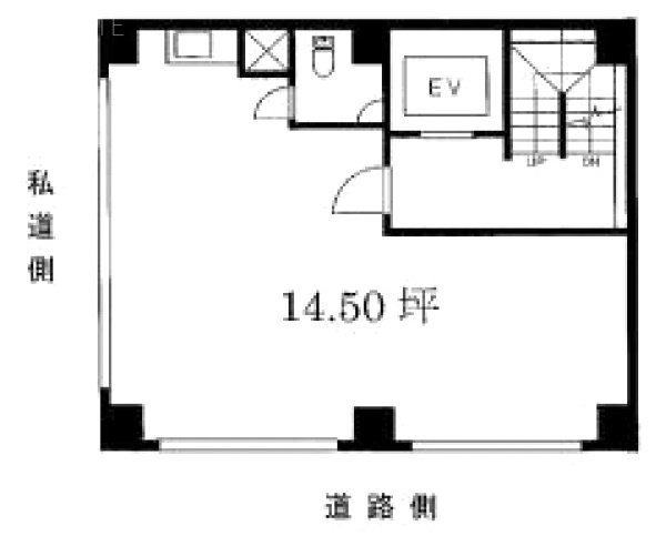 恵和ビル3F 間取り図