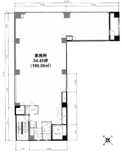 HF虎ノ門ビル5F 間取り図