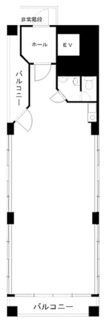 TKビル6F 間取り図