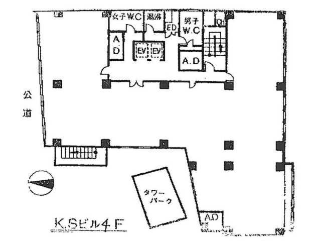 KSビル7F 間取り図