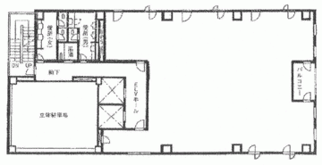 KVK日本橋浜町ビル8F 間取り図