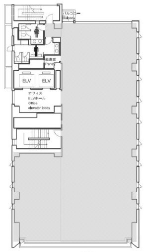 日総第16ビル4F 間取り図