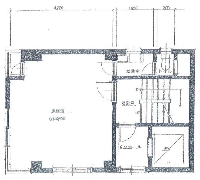 水野ビル4F 間取り図
