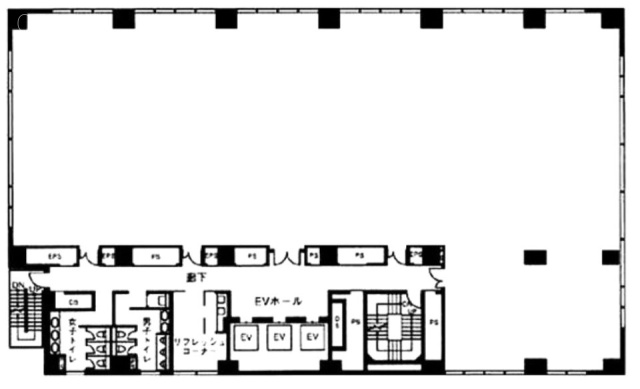 京橋TDビル7F 間取り図