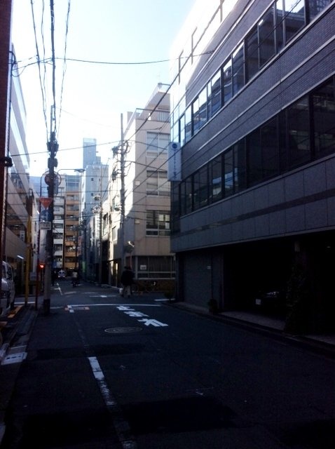 大石屋ビル ビル周辺道路