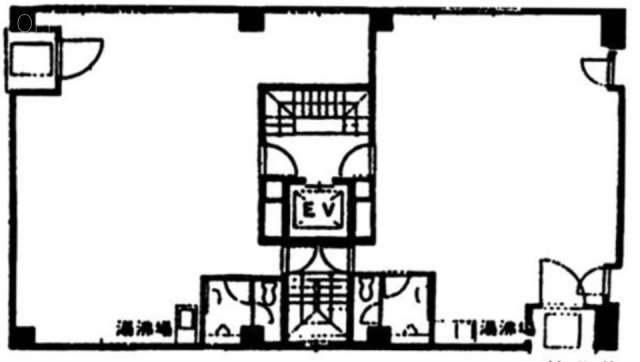 八丁堀共同(入船屋)ビル402 間取り図