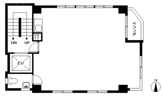 安井ビル2F 間取り図