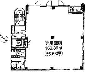アーバンポイント巣鴨ビル6F 間取り図