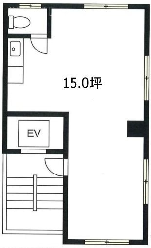 岩本ビル2F 間取り図