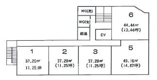 第5下川ビル501 間取り図