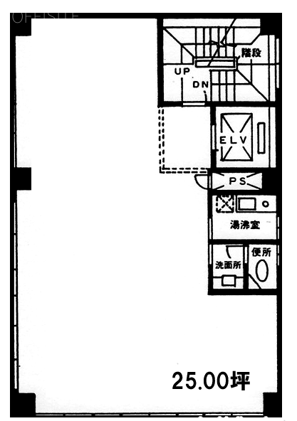 エビナビル2F 間取り図