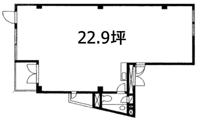 サンシャイン井上5F 間取り図