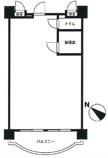 セントエルモ新越谷ビル302 間取り図