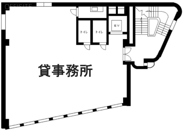 YKビル3F 間取り図