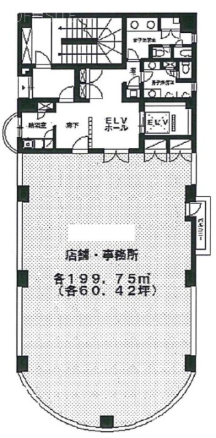 関口由蔵ビル4F 間取り図