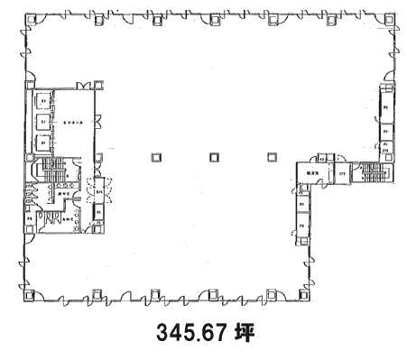 第3桜橋ビル3F 間取り図