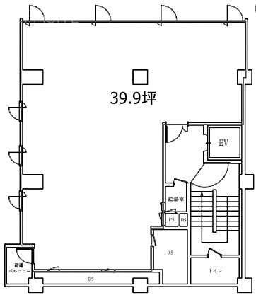 新興ビル6F 間取り図