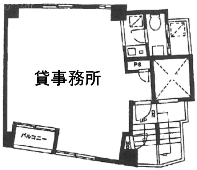 エビハラビル6F 間取り図