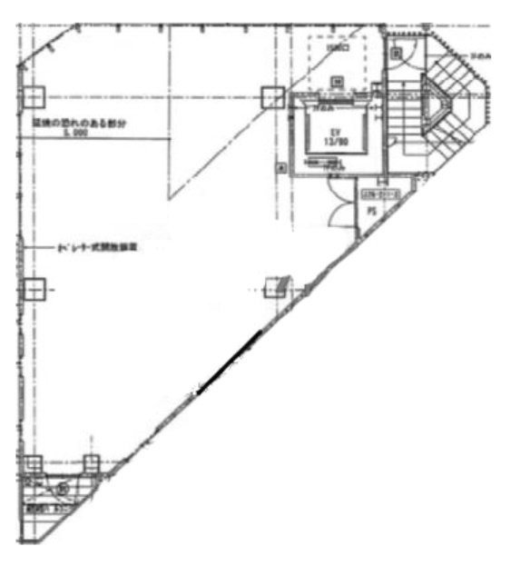 ACN水道橋駅前ビル2F 間取り図
