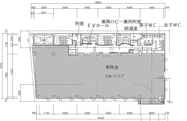 八重洲龍名館ビル7F 間取り図