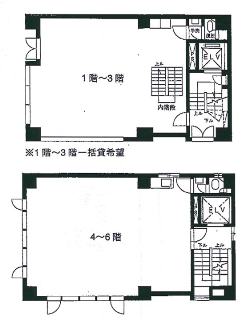 宮島ビル5F 間取り図