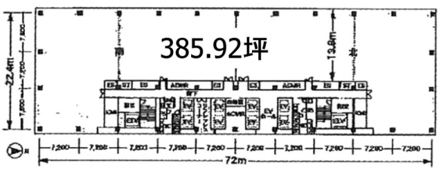 深川ギャザリア(タワーS棟)13F 間取り図