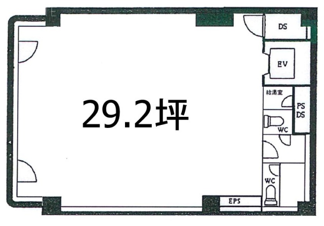 セントランス2ビル201 間取り図
