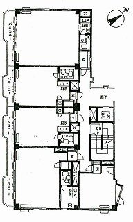 氷川アネックス2号館3F 間取り図